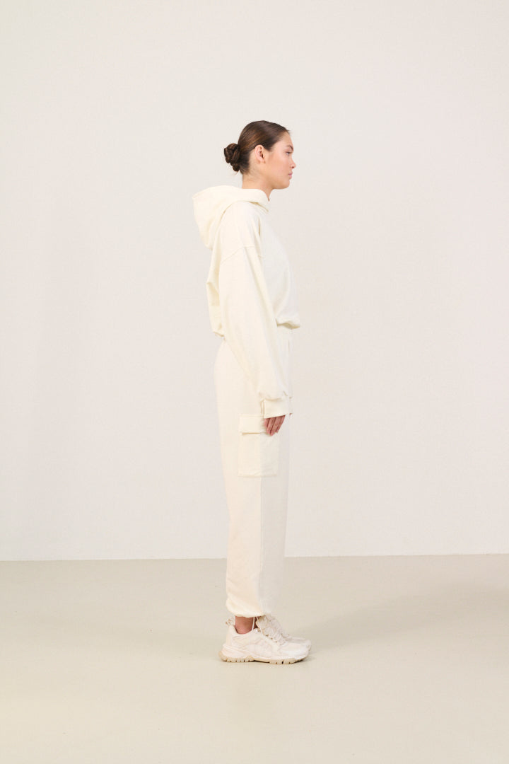 Finn Cozy Cargo Pants - Marshmellow