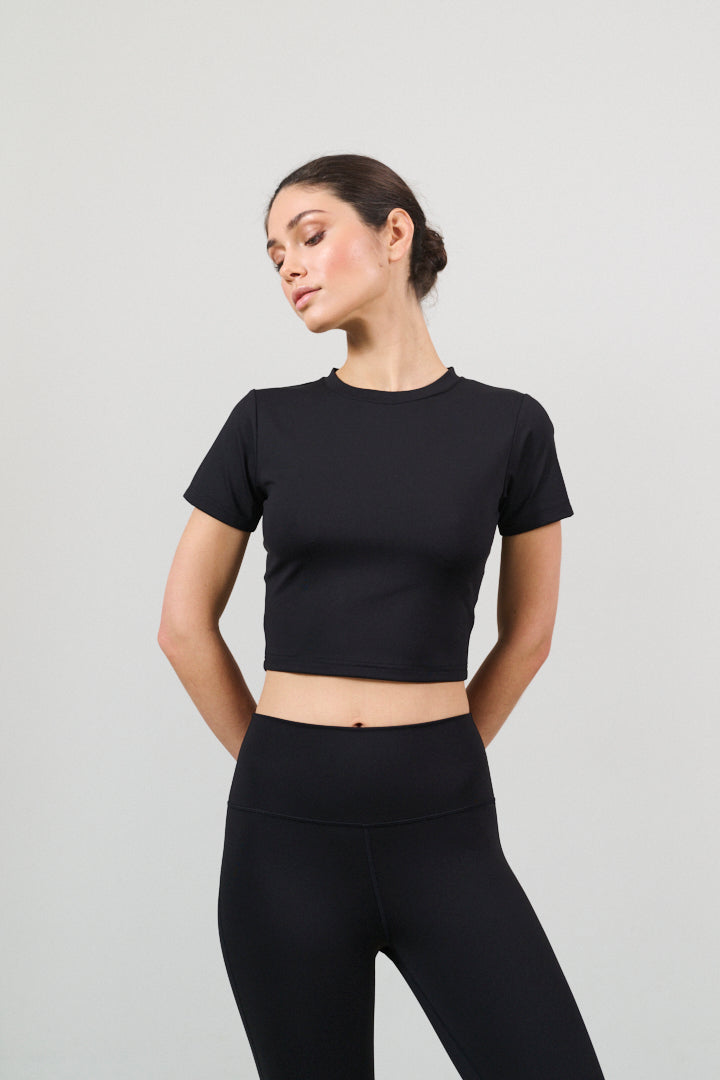 River Lift Short Tee - Black