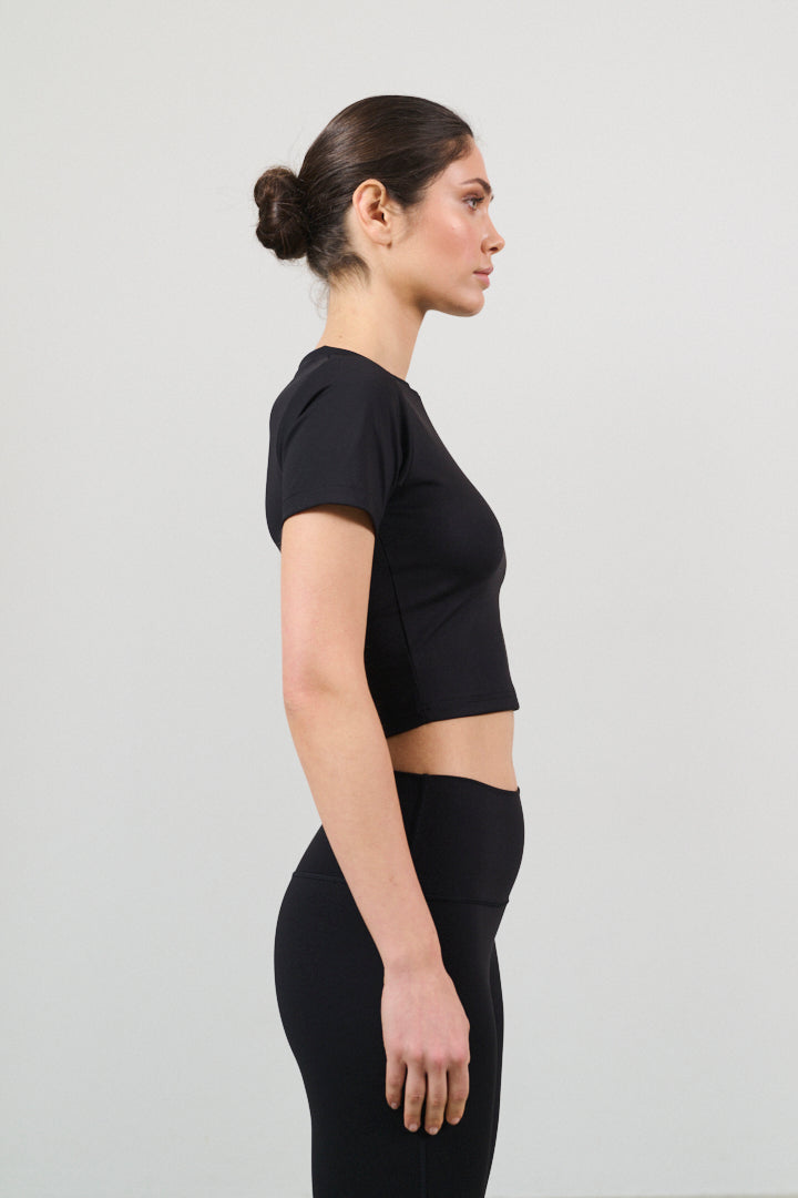 River Lift Short Tee - Black