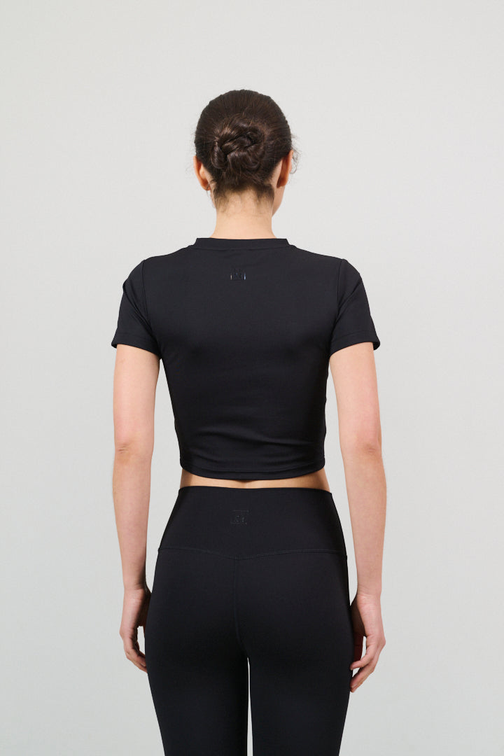River Lift Short Tee - Black