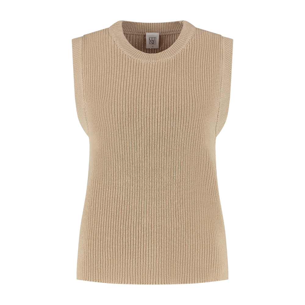 Stella Sleeveless Top - Champagne