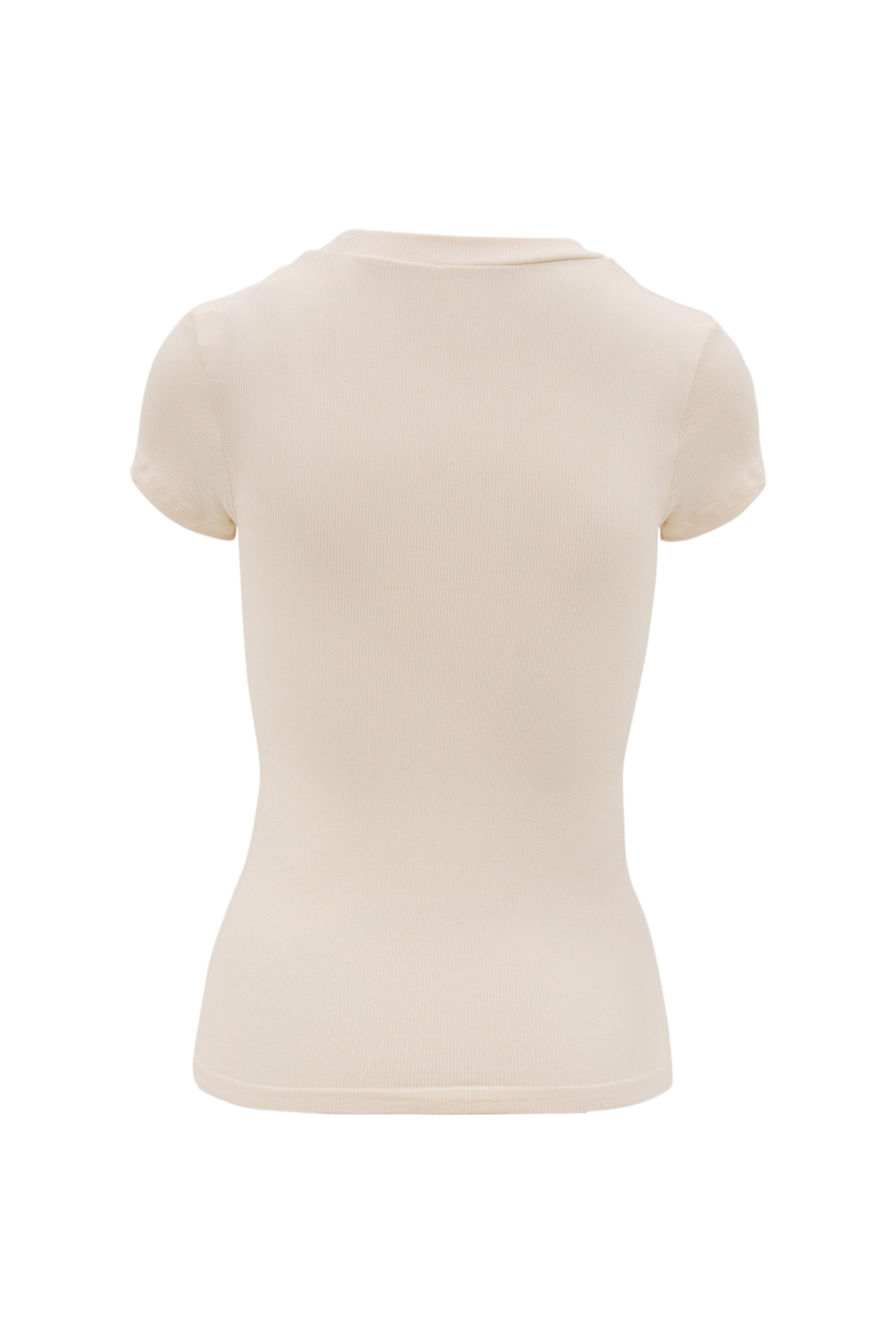 Maia Micromodal Short Sleeve Tee - Marshmellow