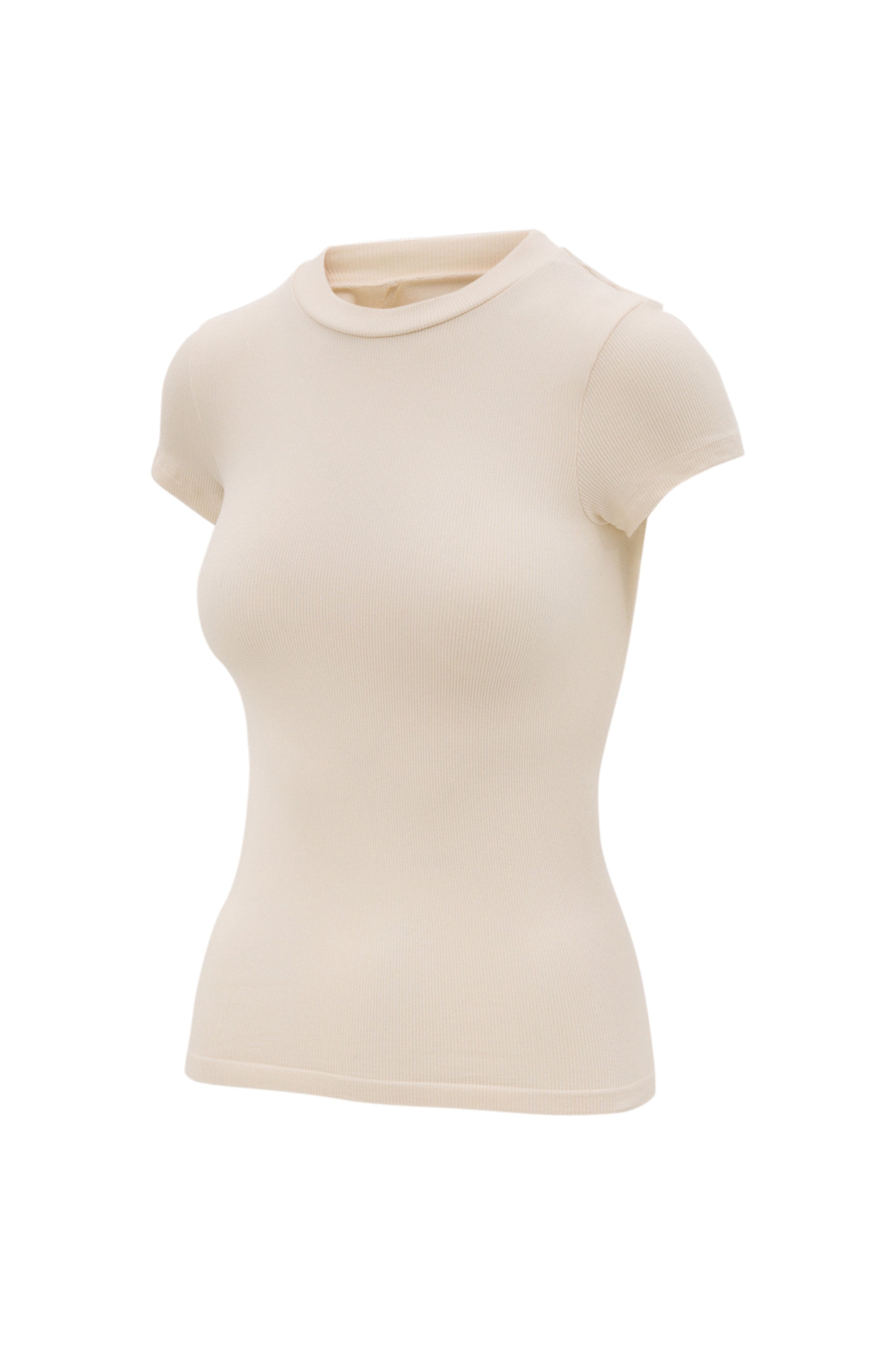 Maia Micromodal Short Sleeve Tee - Marshmellow