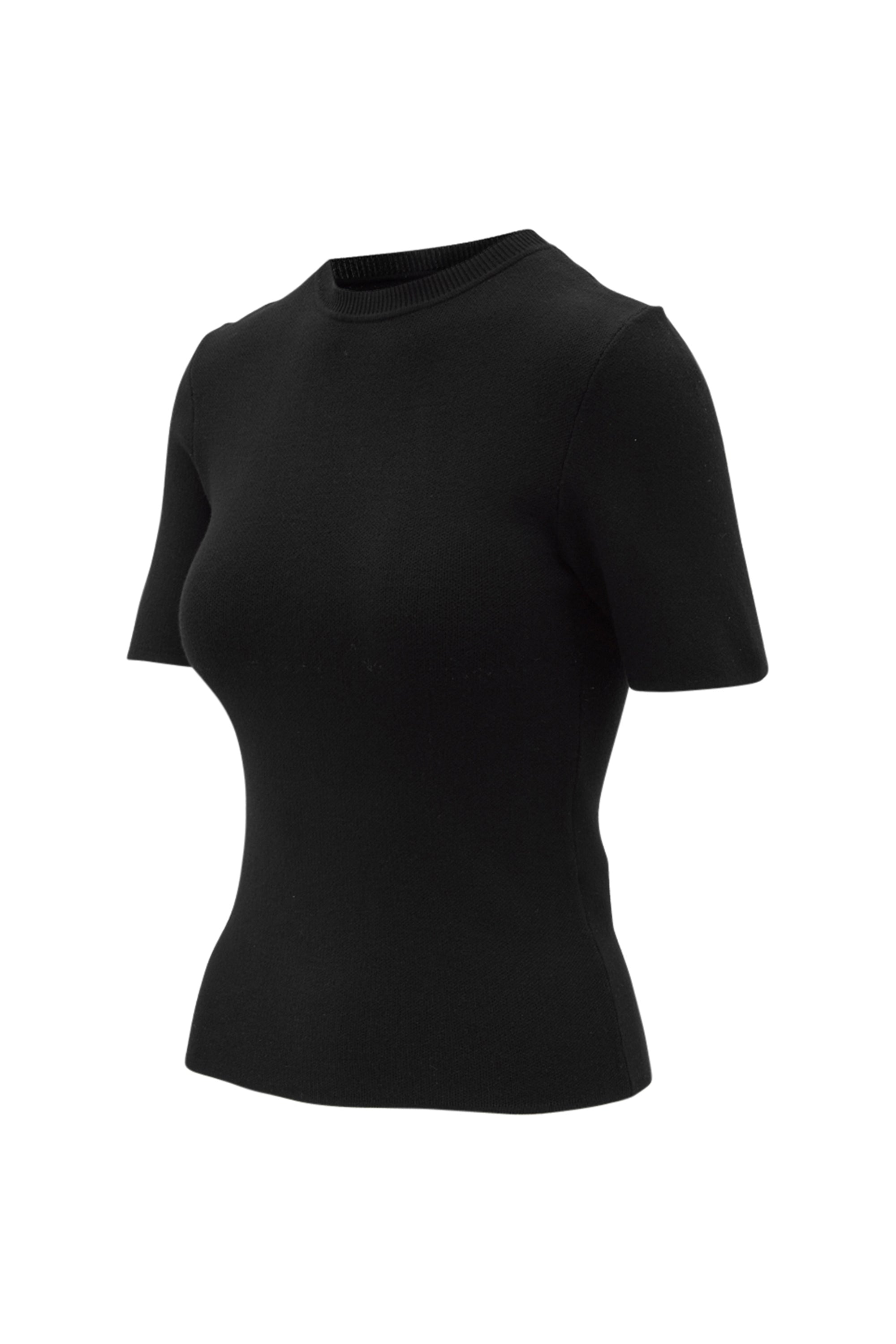 Olly Regular Shortsleeve Tee - Black