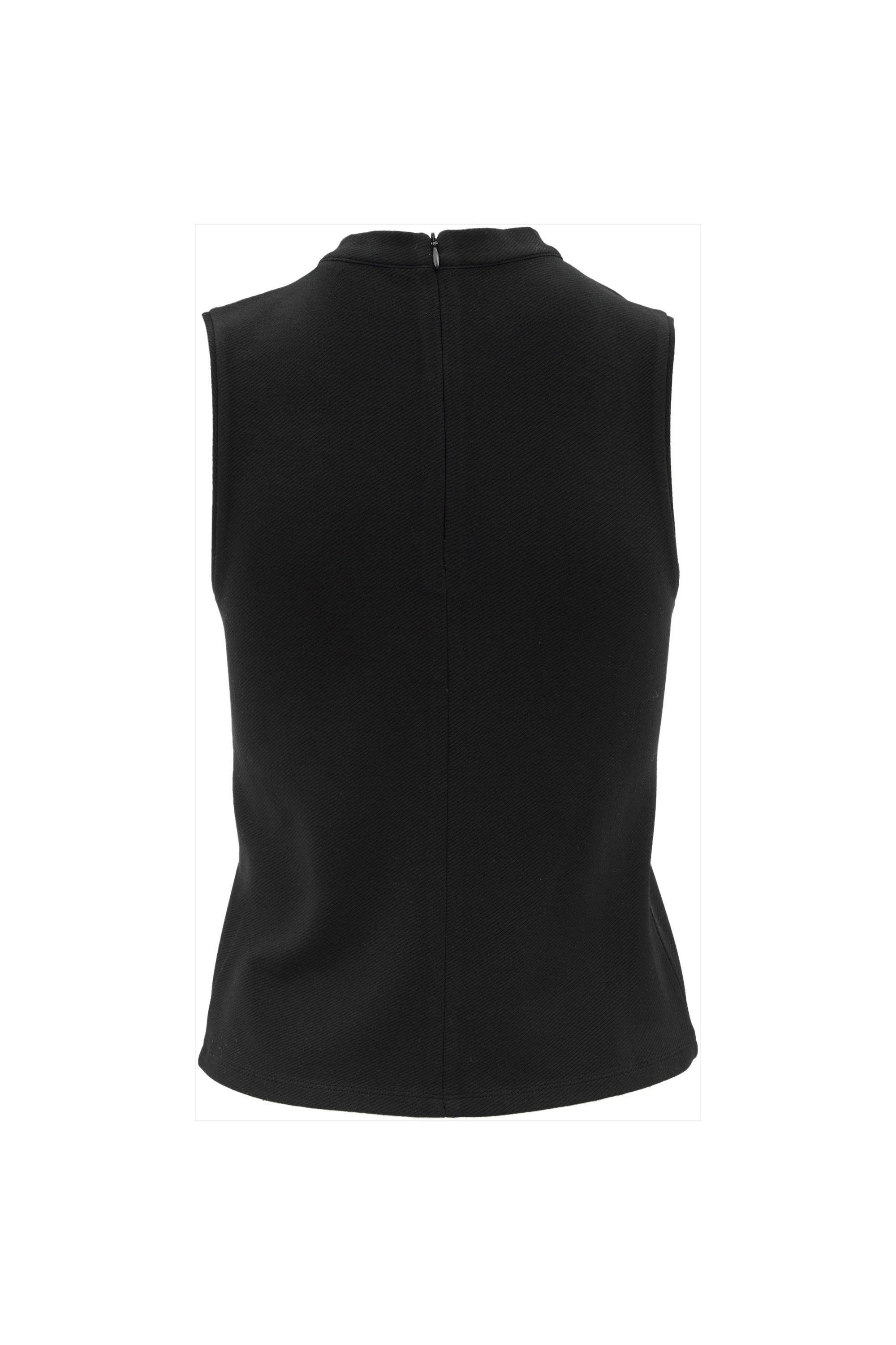 Forest Essential Sleeveless Top - Black