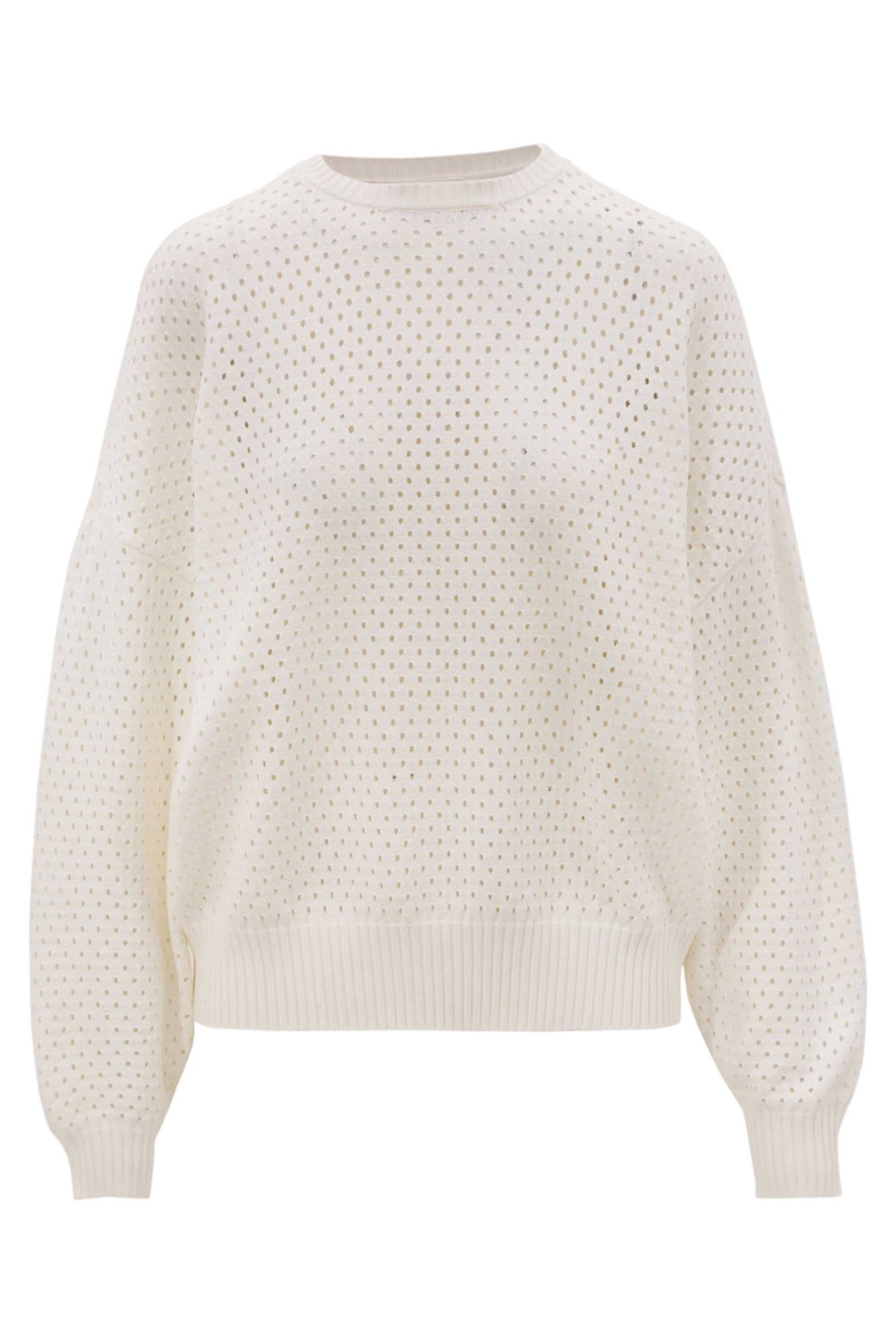Olly Crochet Sweater - Marshmellow