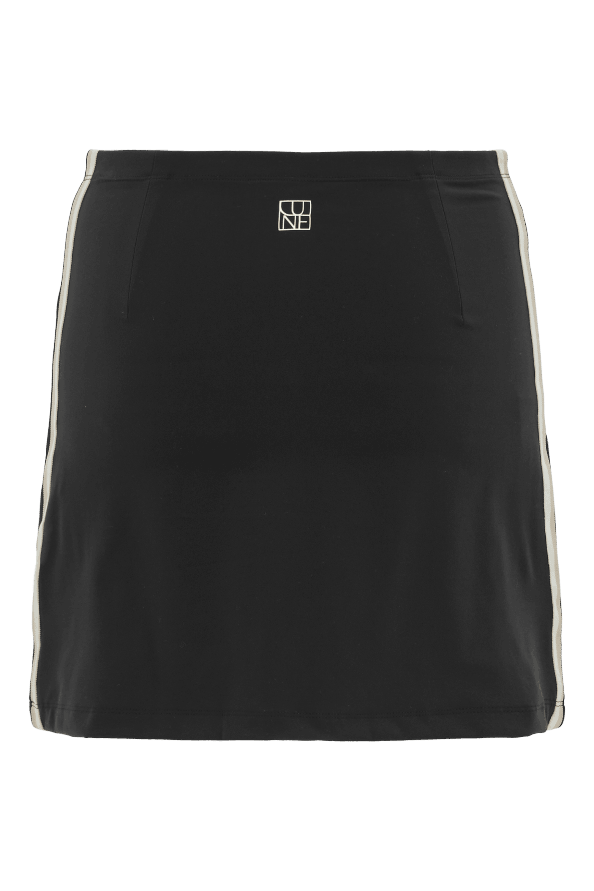 River Lift Striped Skirt - Black