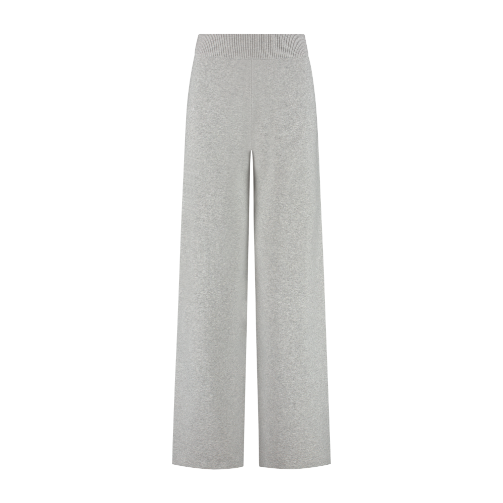 Olly Regular Pants - Grey Melange