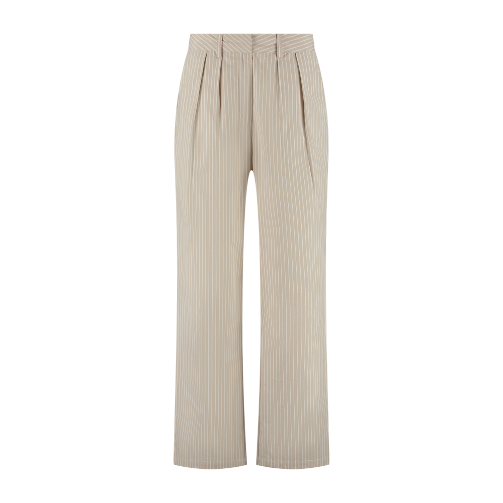 Jada Striped Pants - Toffee