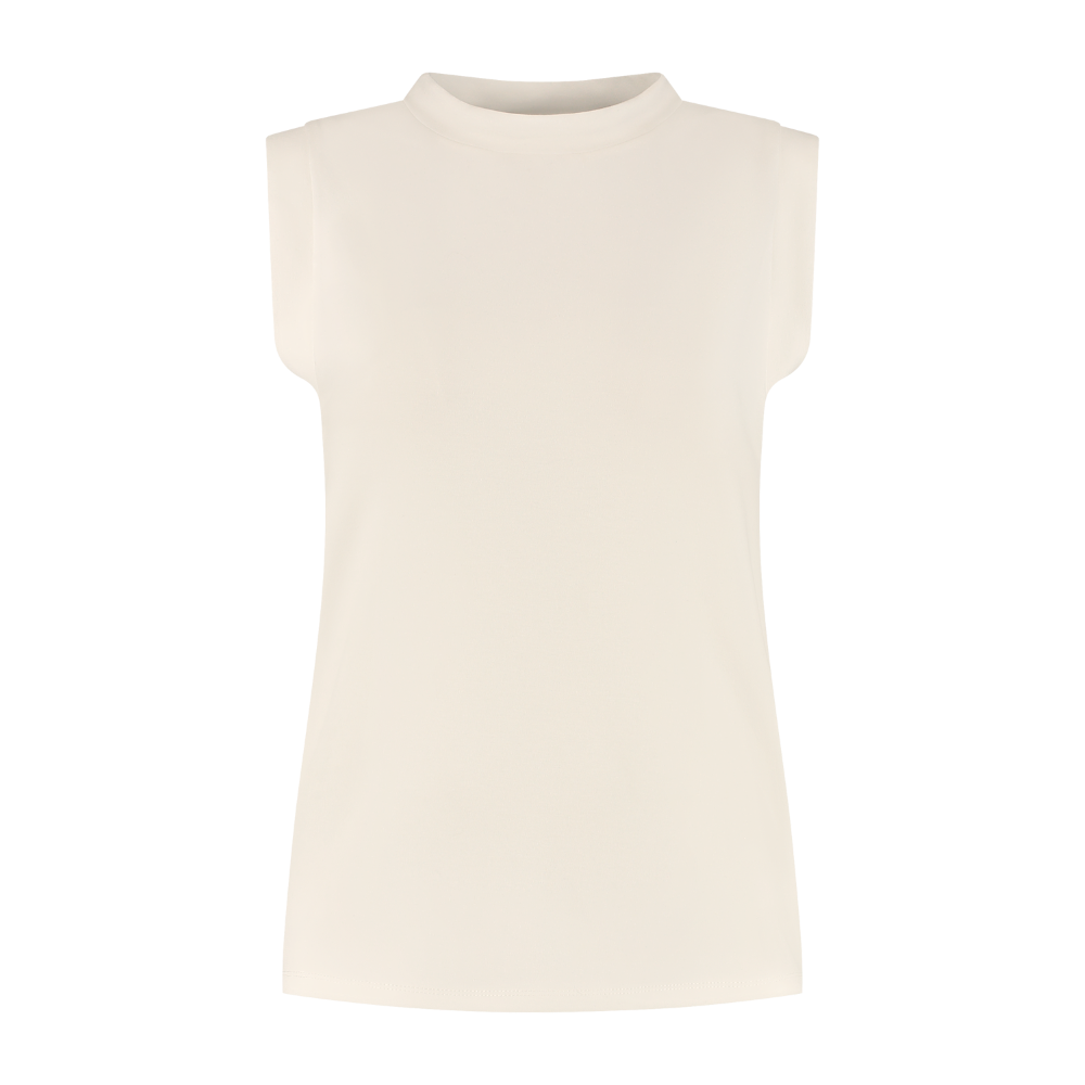 Eva Sleeveless Top - Marshmellow