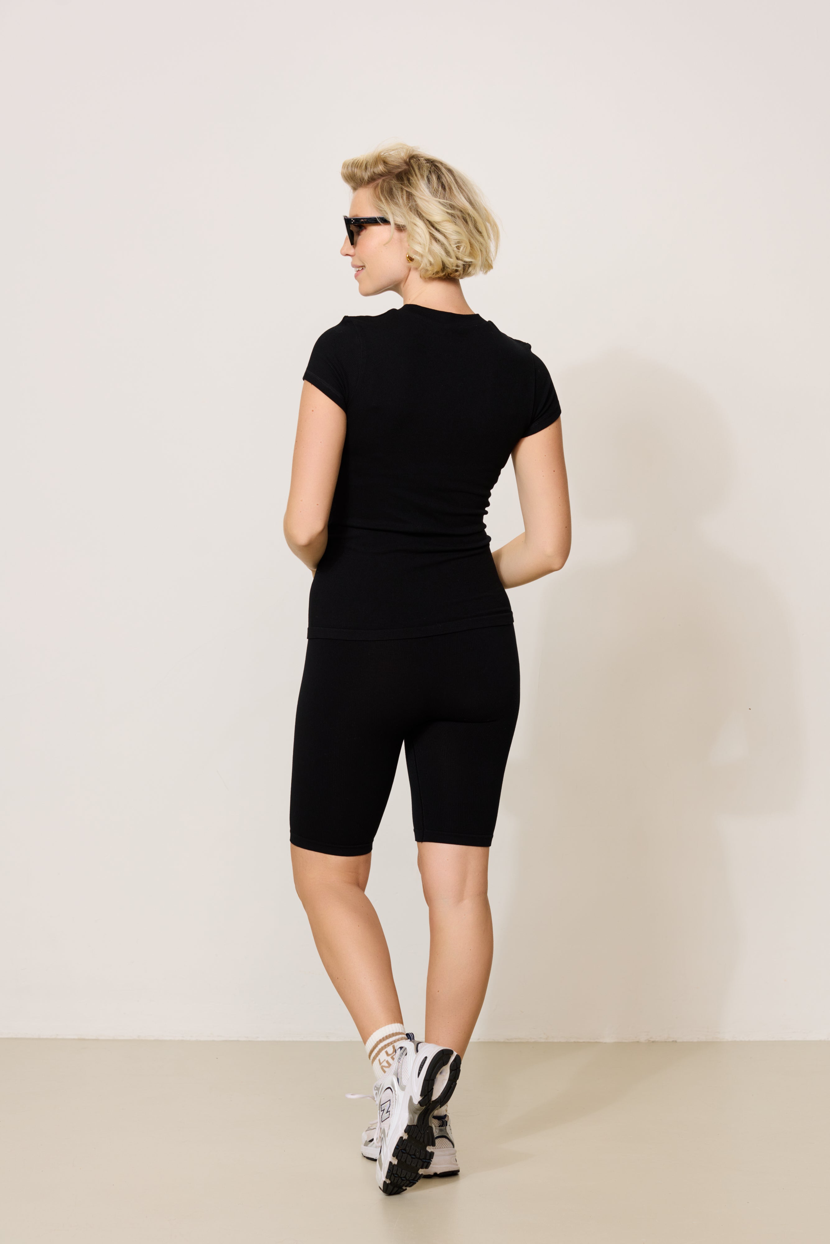 Maia Micromodal Short Sleeve Tee - Black