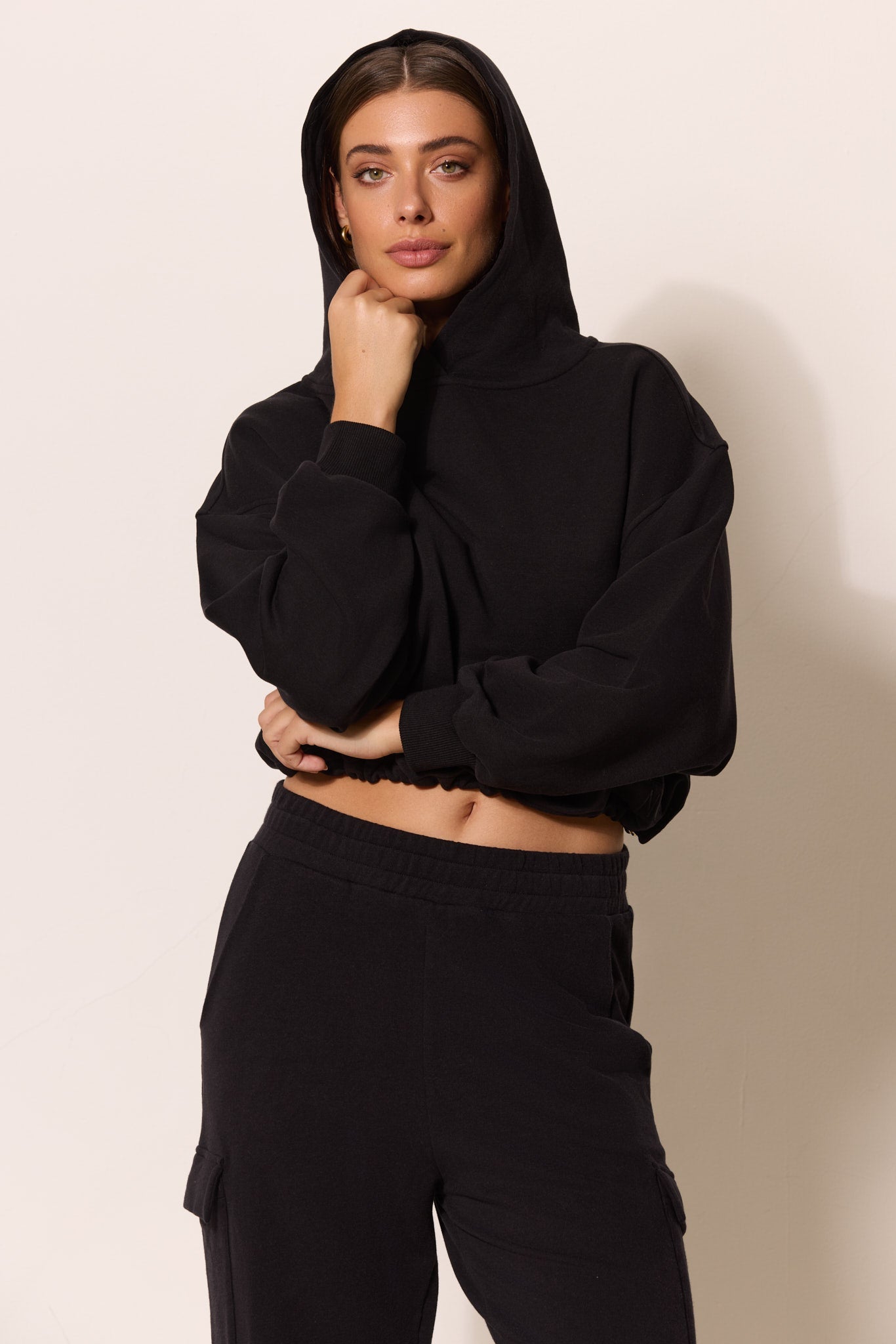 Finn Cozy Hoodie - Black