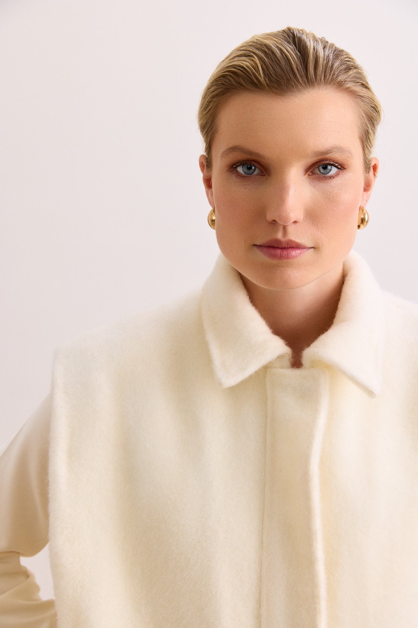 June Vegan Mohair Vest - Marshmellow