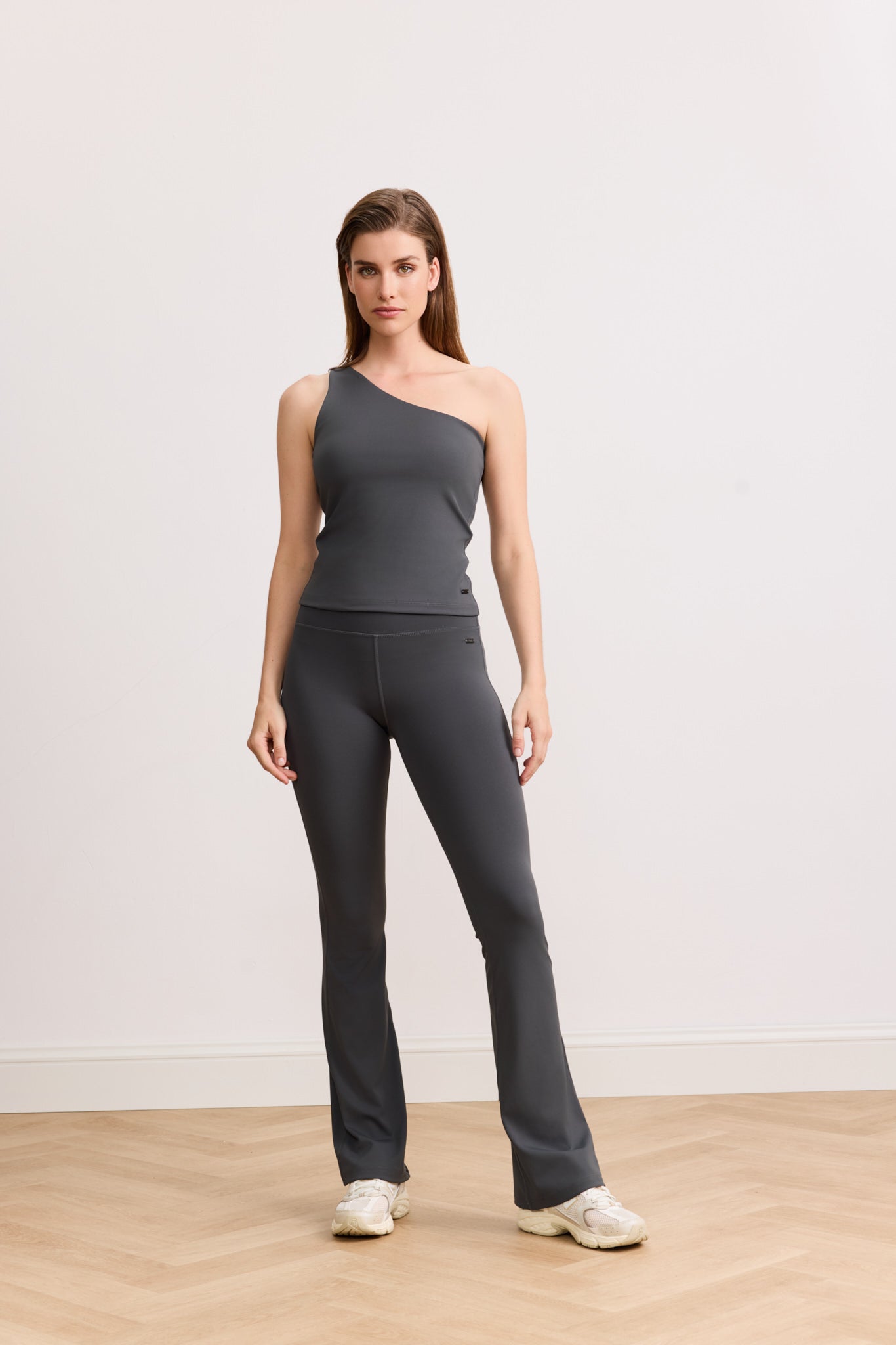 Sienna Shape Flared Legging - Dark Grey