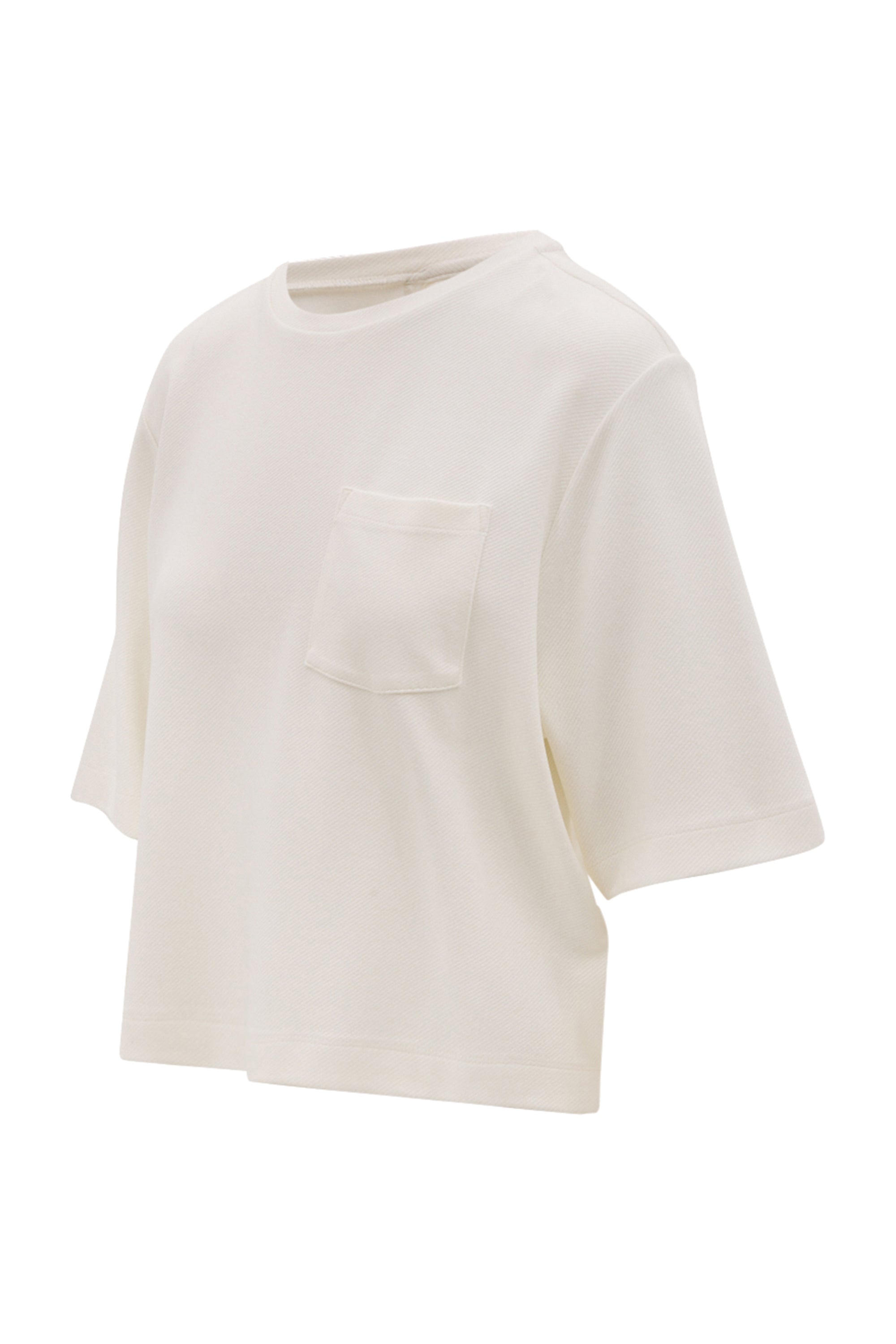 Forest Essentiel Short Tee - Marshmellow