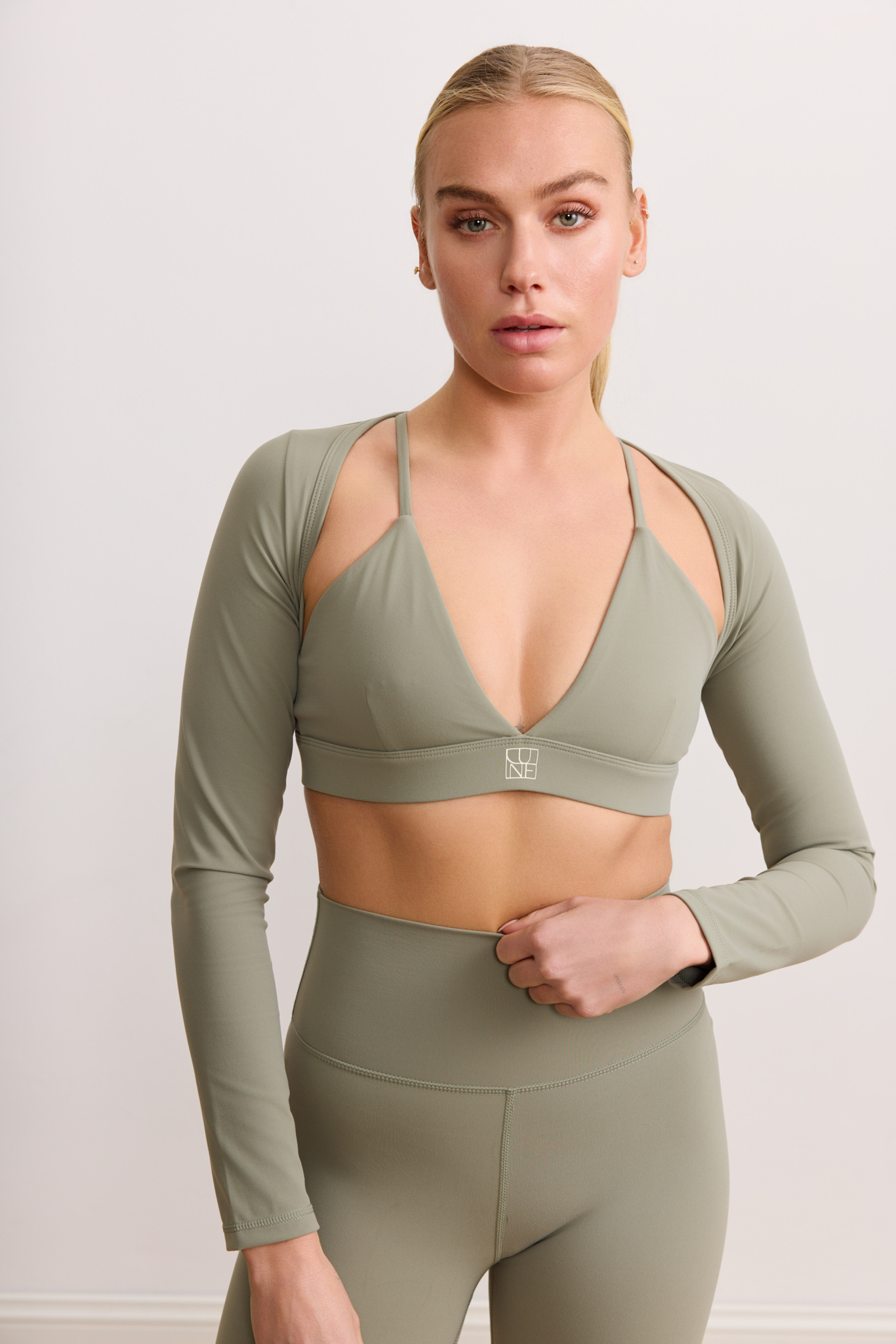 RIVER LIFT cross back bra - Olive