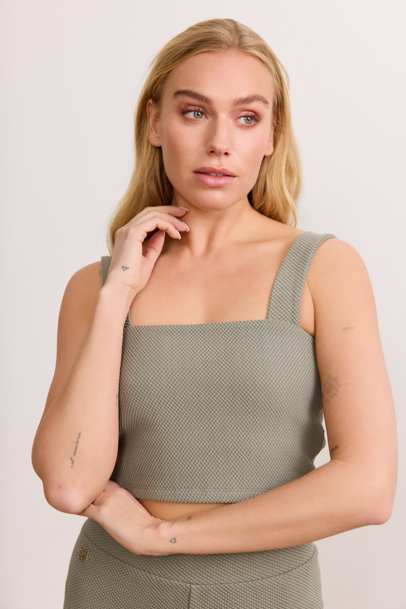 MOON CLASSIC Short Tank - Olive