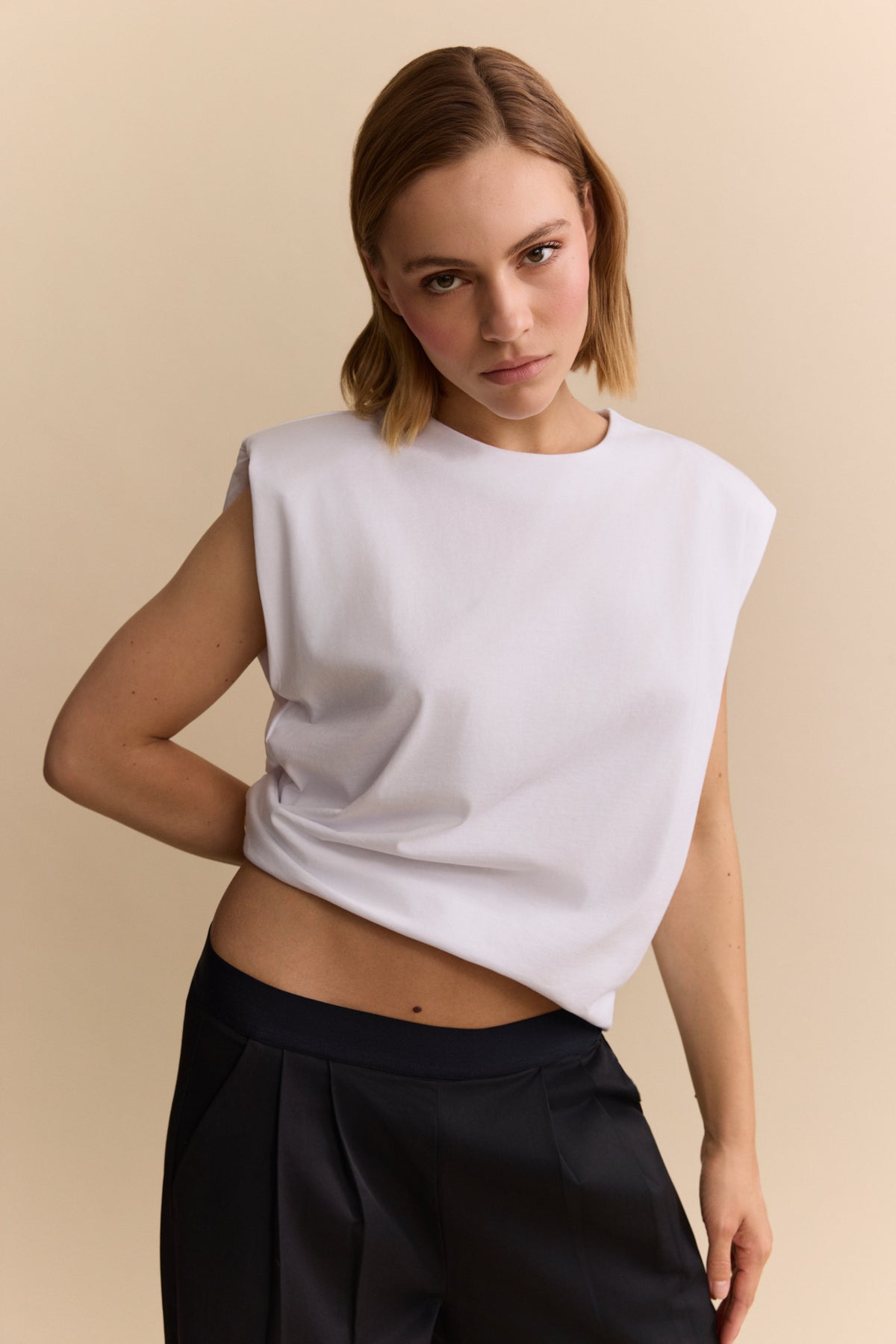 Bowie Tee - White