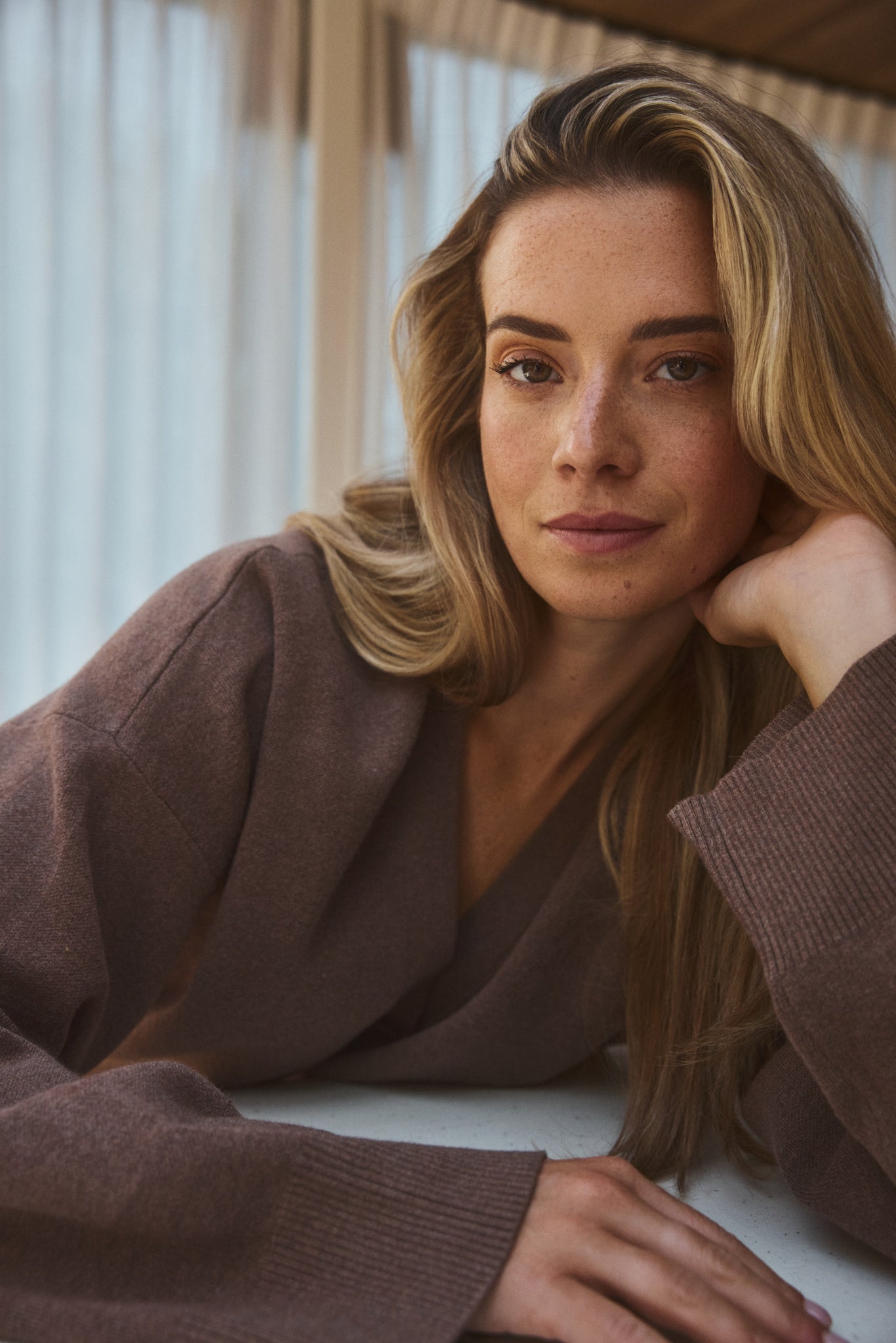 Olly Cardigan - Brown