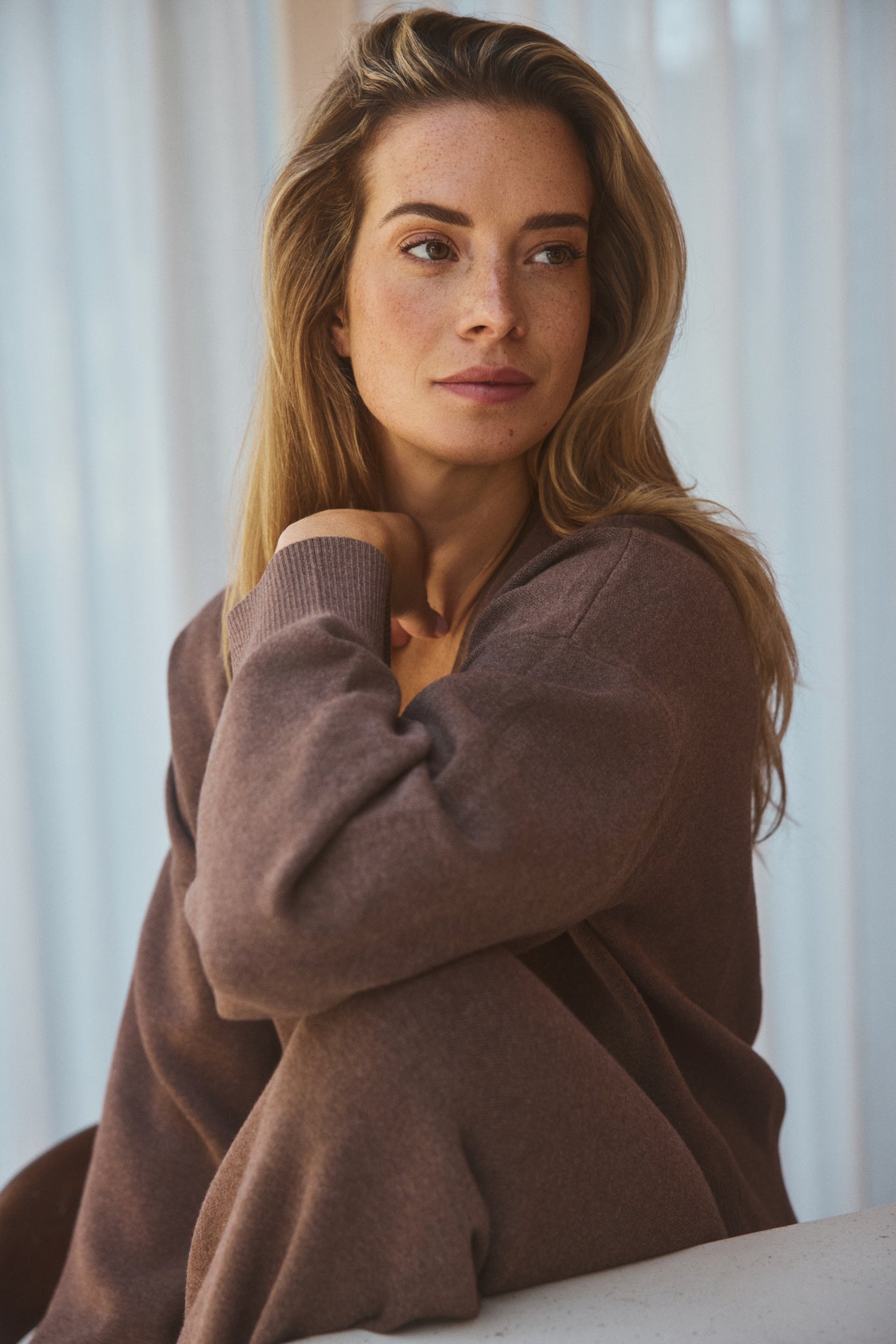 Olly Cardigan - Brown