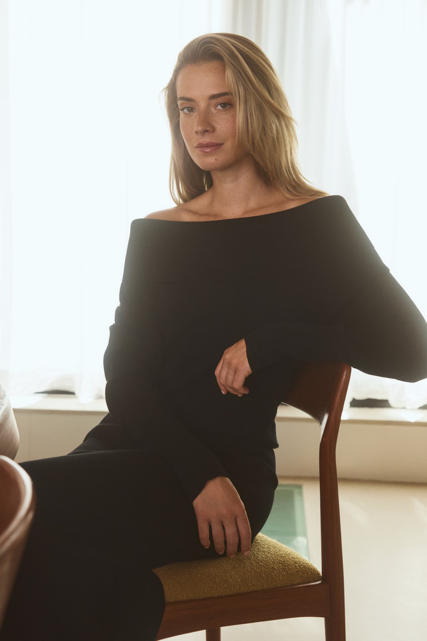 Olly Long Skirt - Black